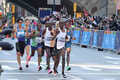 Maratona - Geoffrey Kamworor vence a maratona de Nova York 2019